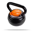 Nastaviteľný kettlebell 3,4–18 kg - GymBeam