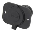 Auto zásuvka Compass 07393 12/24 V s krytom