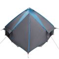 vidaXL Teepee stan pre 10 osôb 10 osoba Modrá a šedá