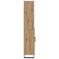 vidaXL Highboard 2 ks Remeselný dub 69,5 x 34 x 180 cm