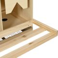 vidaXL Hniezdo pre sliepky 3 priehradky 96x40x45 cm borovicové drevo