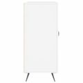 vidaXL Komoda biela 90x34x80 cm kompozitné drevo