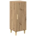 vidaXL Servírovacia skriňa Remeselný dub 34,5 x 34 x 90 cm