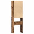 VidaXL Skrinka na práčku Old Wood 64x24x190 cm Engineered Wood
