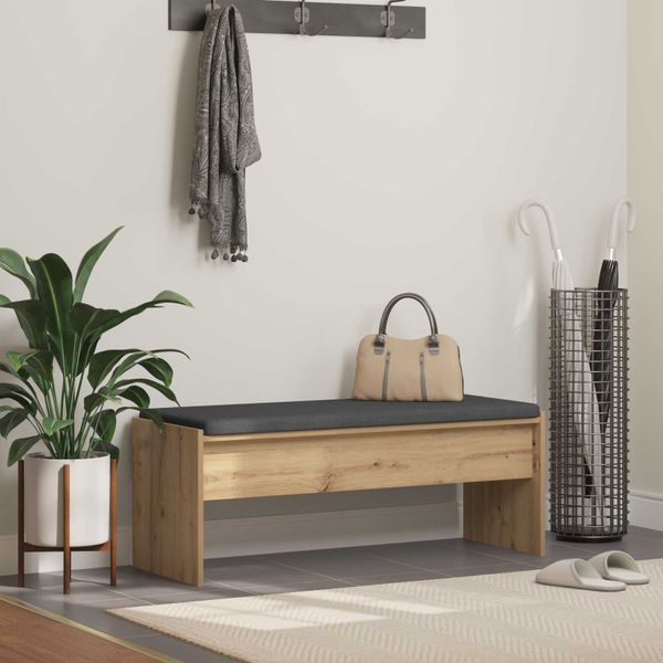 vidaXL Predsieňová lavica Remeselný dub 103 x 38 x 40 cm