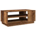 vidaXL Konferenčný stolík staré drevo 102x55x43 cm kompozitné drevo