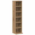 vidaXL CD Skrinka Artisan Dub 21x20x88 cm Engineered Wood