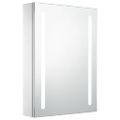 vidaXL LED kúpeľňová zrkadlová skrinka 50x13x70 cm
