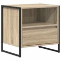 vidaXL Nočný stolík 2 ks Sonoma 50 x 39,5 x 50 cm Kompozitné drevo