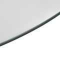 vidaXL Otočná servírovacia doska priehľadná 60 cm tvrdené sklo