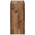 vidaXL Šatná skriňa Staré drevo 77 x 48 x 102 cm Kompozitné drevo