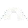 vidaXL Fóliovník s oceľovým rámom biely 54 m² 18x3x2 m