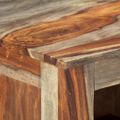 vidaXL Komoda sivá 100x30x50 cm masívne akáciaové drevo