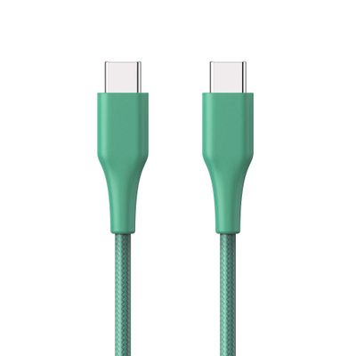 ER POWER kábel USB-C/C GRS 60W 120cm zelený