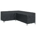 vidaXL Obal na nábytok 260 x 210 x 80 cm 600D Oxford tkanina Tvar L
