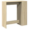 vidaXL Barový stôl s policami dub sonoma 101x40x103,5 cm kompoz. drevo