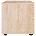 vidaXL TV skrinka "VISNES" Dub sonoma 60x40x38 cm Konštrukčné drevo