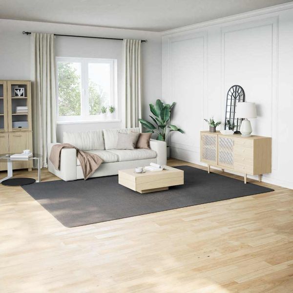 vidaXL Huňatý koberec antracitový 240x340 cm polyester