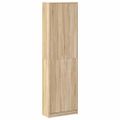 vidaXL Šatná skriňa Sonoma dub 55 x 25 x 189 cm Kompozitné drevo
