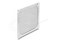 Delock - Mriežka ventilátora s filtrom - 92 x 92 mm, hliník, nerezová oceľ filter mesh - strieborná