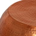 vidaXL Konferenčný stolík mosadzný Ø55x28 cm hliník