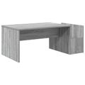 vidaXL Konferenčný stolík Sivý Sonoma 90 x 45 x 35 cm Kompozitné drevo