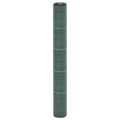 vidaXL Membrána proti burine zelená 1x25 m PP