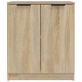 vidaXL Komody 2 ks dub sonoma 60x30x70 cm spracované drevo