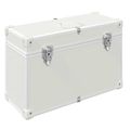 vidaXL Rukoväte na kuchyňu Biela 85 x 45 mm Kov