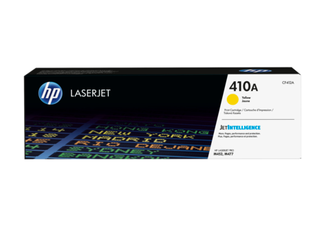 HP 410A tlačová kazeta žltá, CF412A
