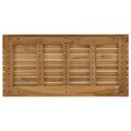 vidaXL Vrchná doska 80 x 40 x 3,5 cm Obdĺžnikový Husté teakové drevo
