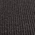 vidaXL Koberec prírodný sisal 66x350 cm čierny