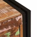 vidaXL Skriňa na topánky 90 x 38 x 45 cm Masívne recyklované drevo