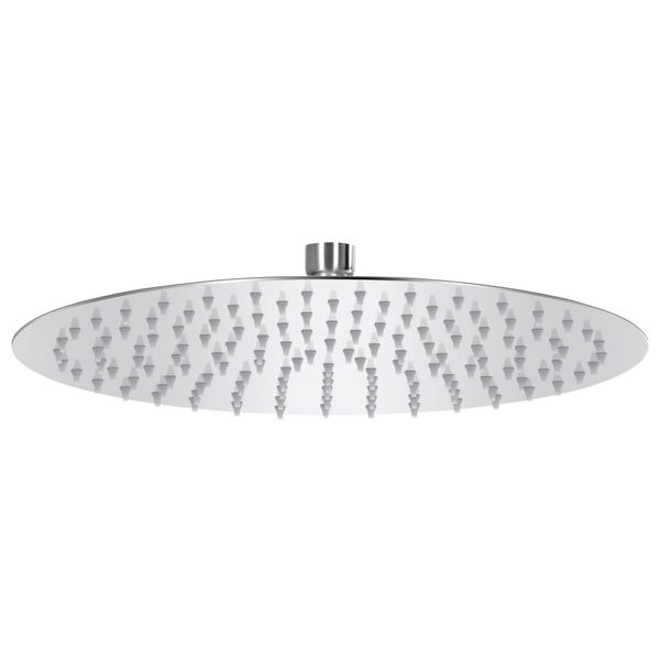 vidaXL Dažďová sprchová hlavica, oceľ 304, 30 cm, okrúhla