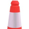 vidaXL Reflexné dopravné kužele s ťažkými základňami 4 ks 50 cm