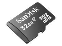 Pamäťová karta flash - 32 GB - Trieda 4 - microSDHC - čierna