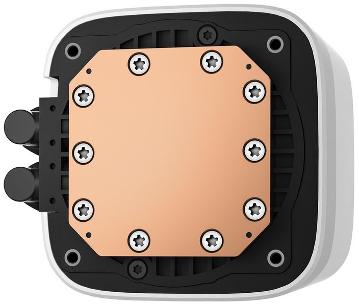 DEEPCOOL vodní chladič LE240 V2/ 2x120 PWM ARGB fan / displej / bílý DEEPCOOL vodní chladic LE240 V2/ 2x120 PWM ARGB fan / displej / bílý