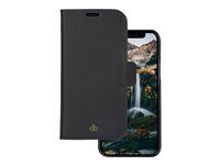 Puzdro s klopou pre mobilný telefón - nočná čerň - pre Apple iPhone 13 Pro