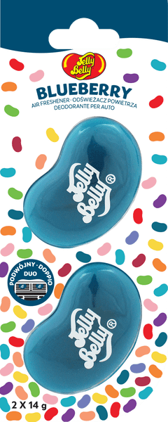 E303723200 Jelly Belly VENT/CLIP-ON Blueberry osviežovač vzduchu na ventilačnú mriežku, čučoriedka