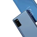 Priehľadné inteligentné puzdro pre Samsung Galaxy S23 FE modrá
