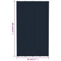 vidaXL Strešný panel 12 ks Antracitová 80 x 45 cm Pozinkovaná oceľ