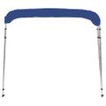 vidaXL Strieška Bimini so 4 oblúkmi, modrá 243x196x137 cm