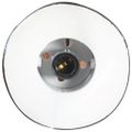 vidaXL Nástenná lampa, industriálny štýl, čierna, okrúhla E27