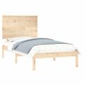 vidaXL Posteľ bez matraca 90x200 cm masívna borovica
