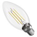 LED žiarovka Filament sviečka / E14 / 3,4 W (40 W) / 470 lm / teplá biela