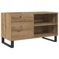 vidaXL Skrinka na platne dub artisan 84,5x38x48 cm kompozitné drevo