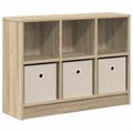 vidaXL Servírovacia skriňa Sonoma dub 73,5 x 22,5 x 53,5 cm