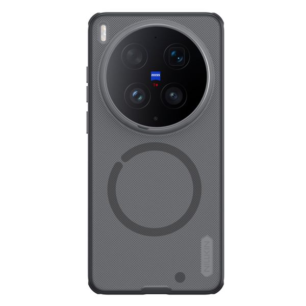 Nillkin Super Frosted PRO Magnetic Zadný Kryt pre Vivo X300 Ultra Transparent Black
