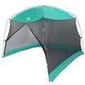 vidaXL Stan s moskytiérou so strechou Morská zelená 320 x 320 x 218 cm