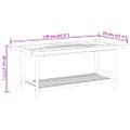 vidaXL Konferenčný stolík 110x55x45 cm bambus